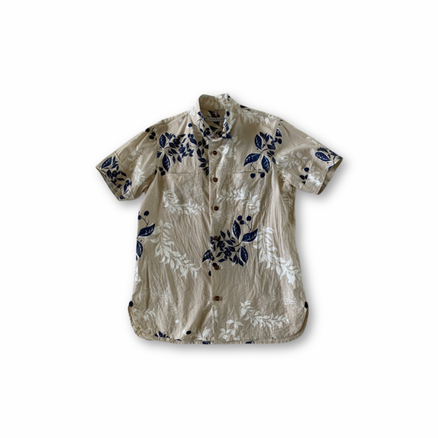 ウイングカラーシャツ/マイレプリント