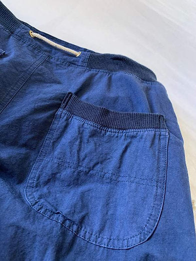 天日干しコットン&リネン / ショートリブパンツ