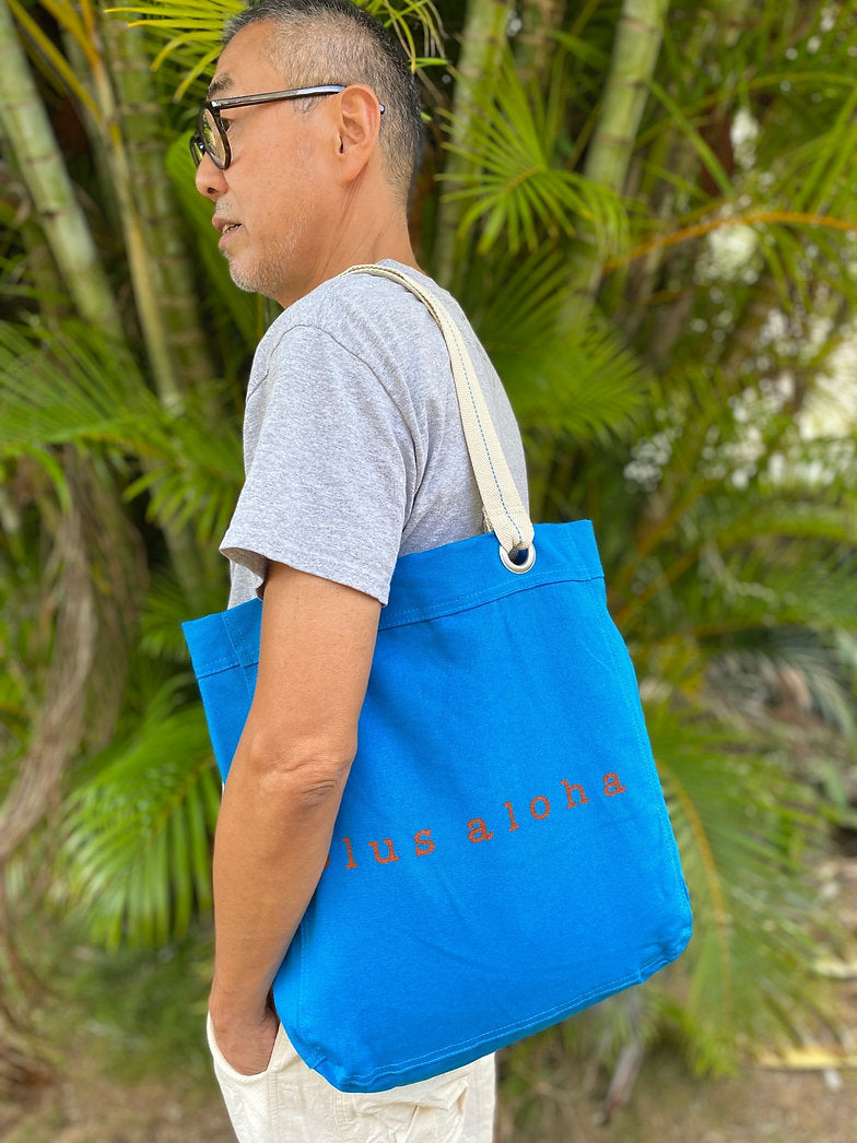 ロゴプリントトートバック/ #01