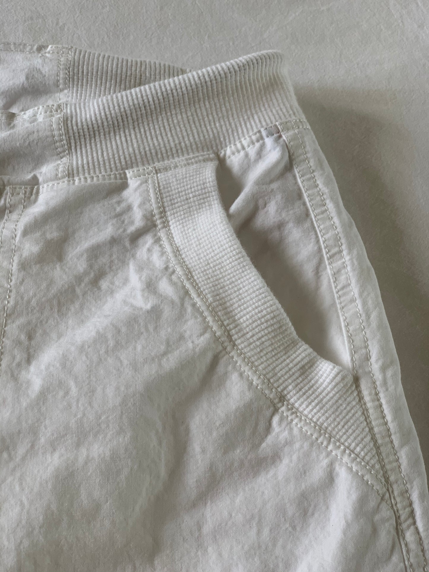 天日干しコットン＆リネン / ロングリブパンツ