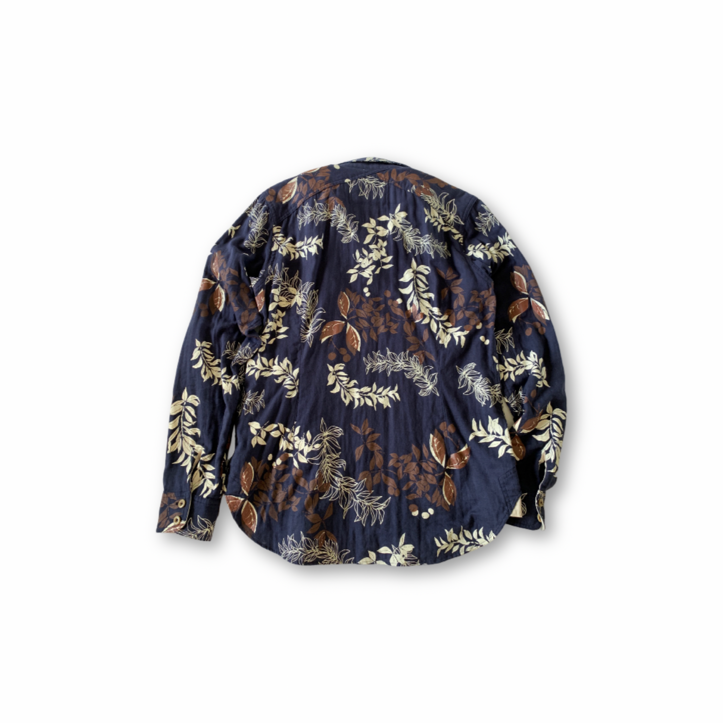 トライアングルフラップシャツ／マイレリーフプリント