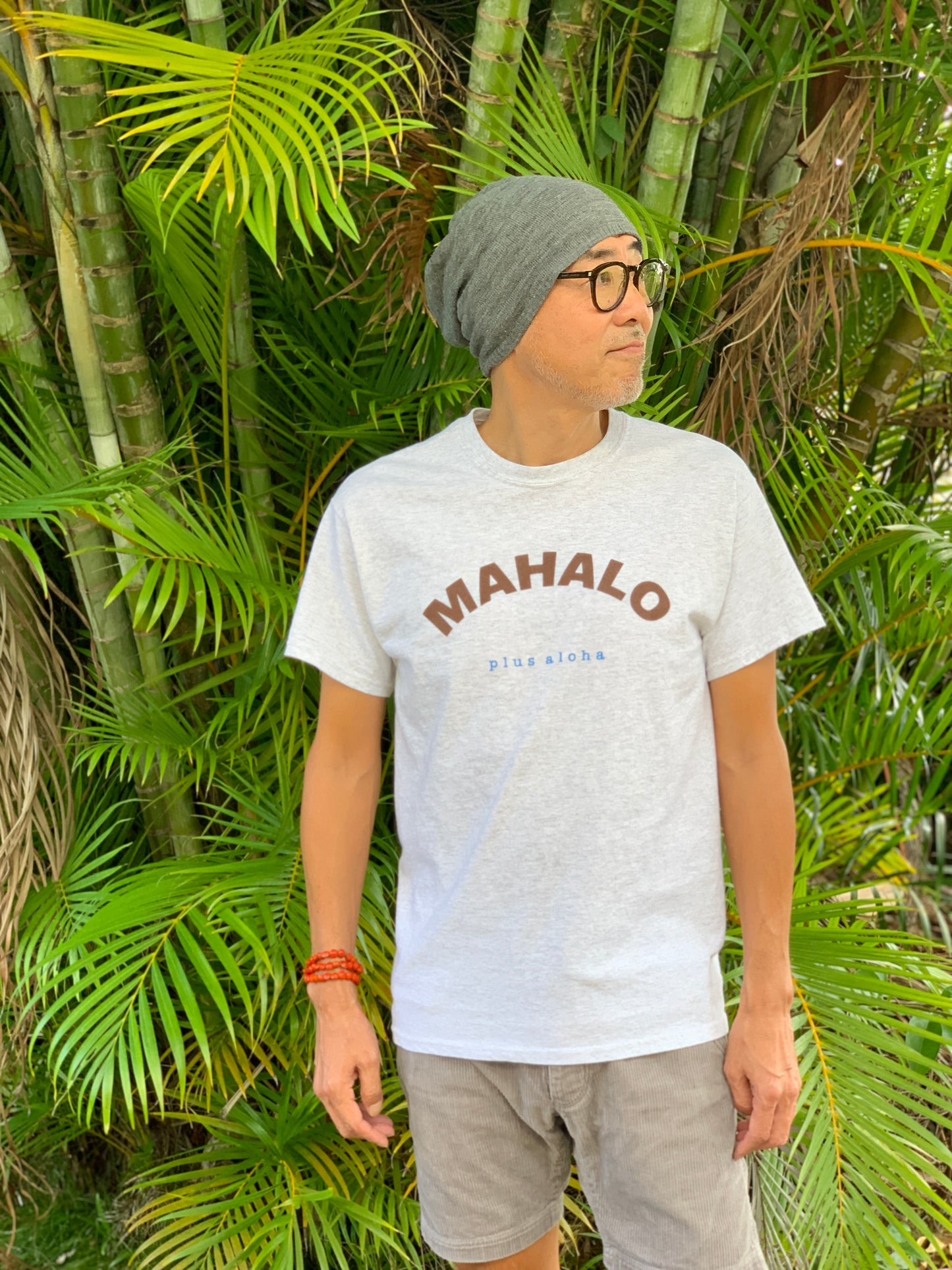 マハロプリントTシャツ/#04