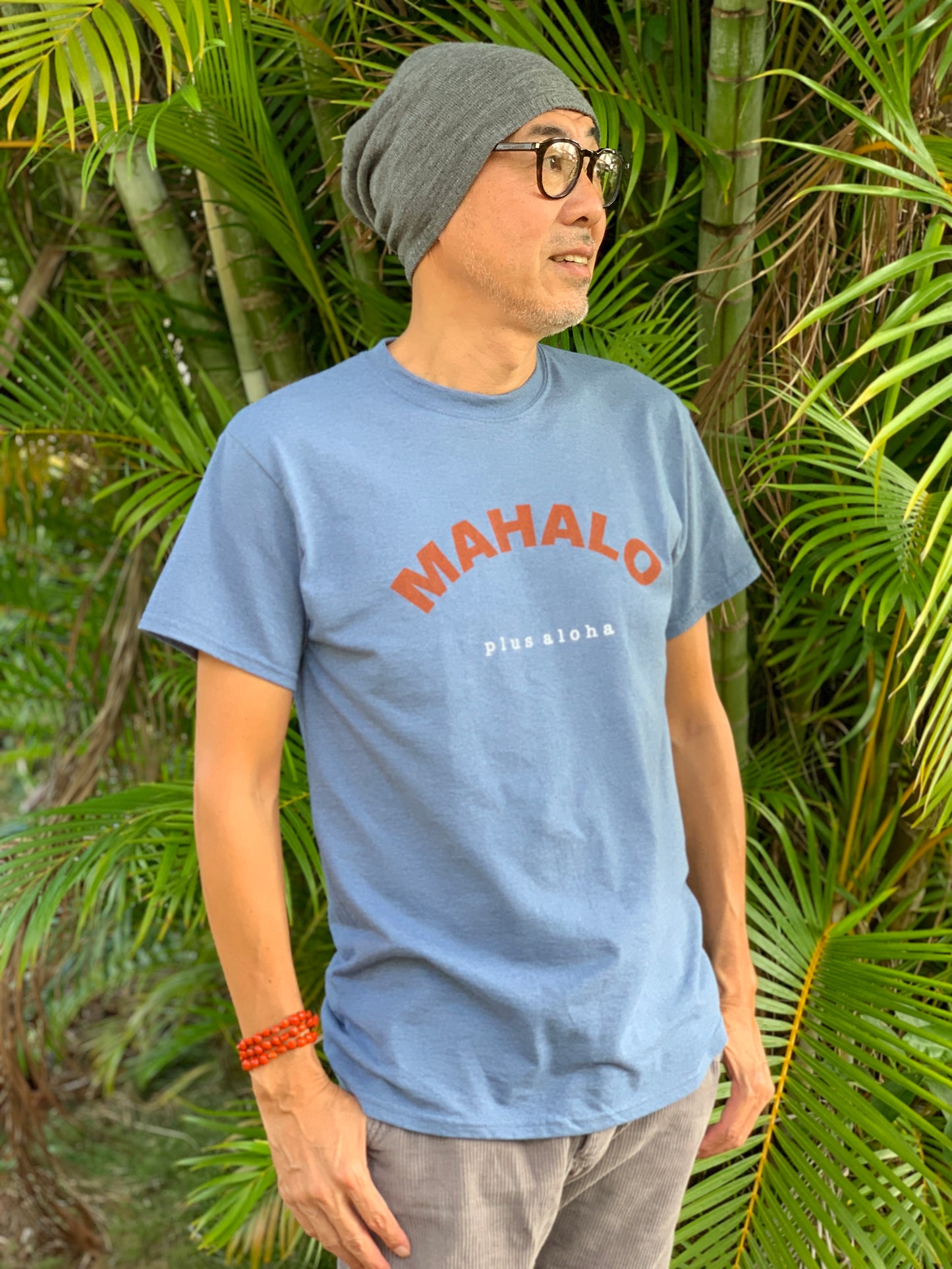 マハロプリントTシャツ/#04