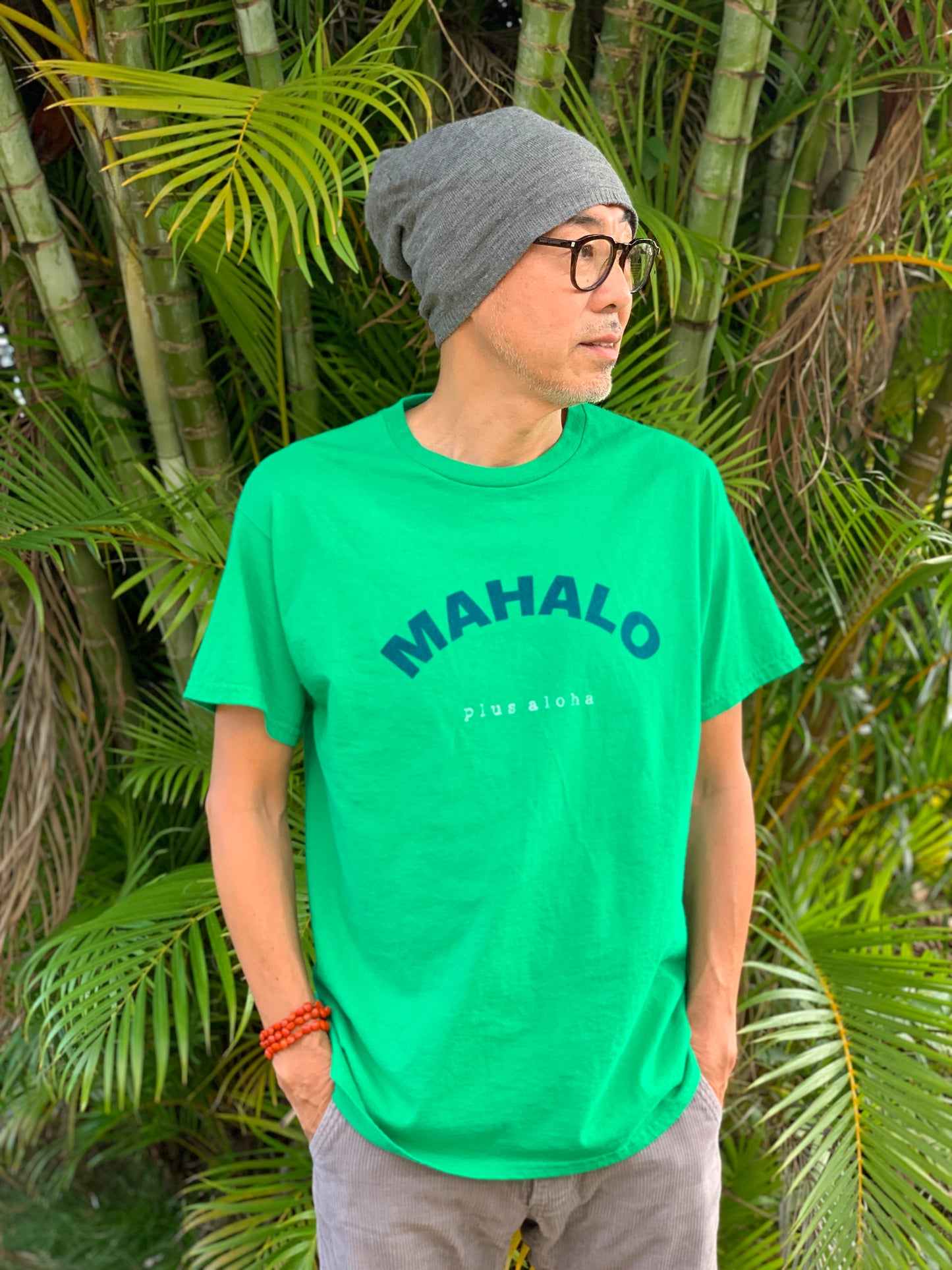 マハロプリントTシャツ/#04