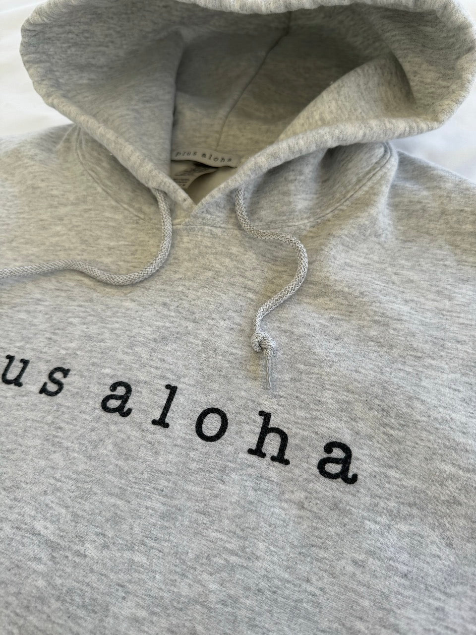 ロゴプリントフーディー