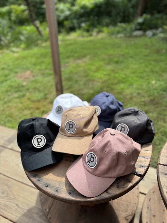 ベースボールキャップ/フェルトPワッペン