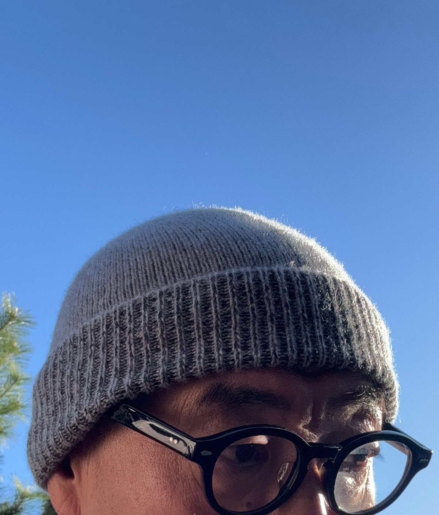 カシミヤ混ビーニー