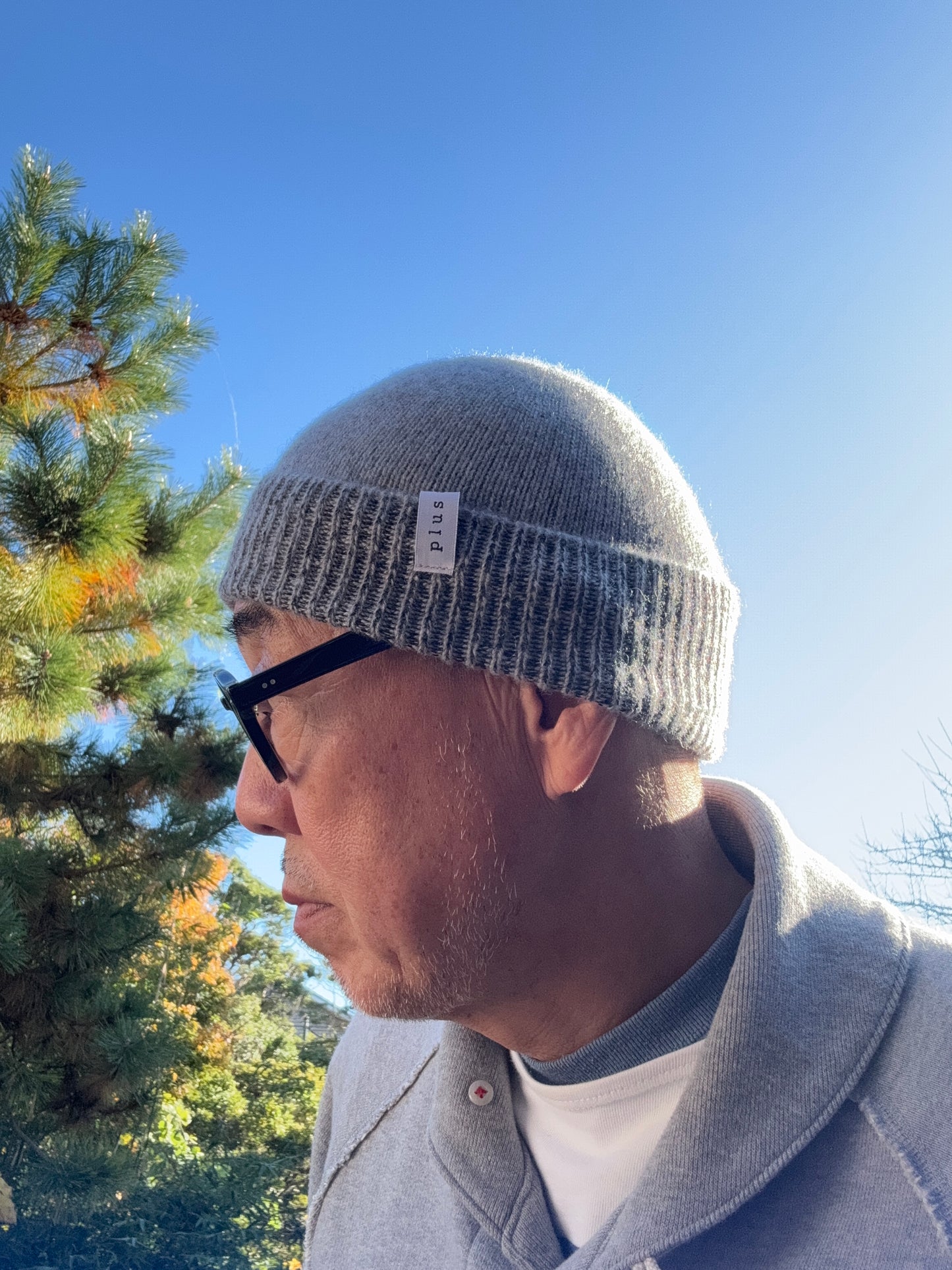 カシミヤ混ビーニー