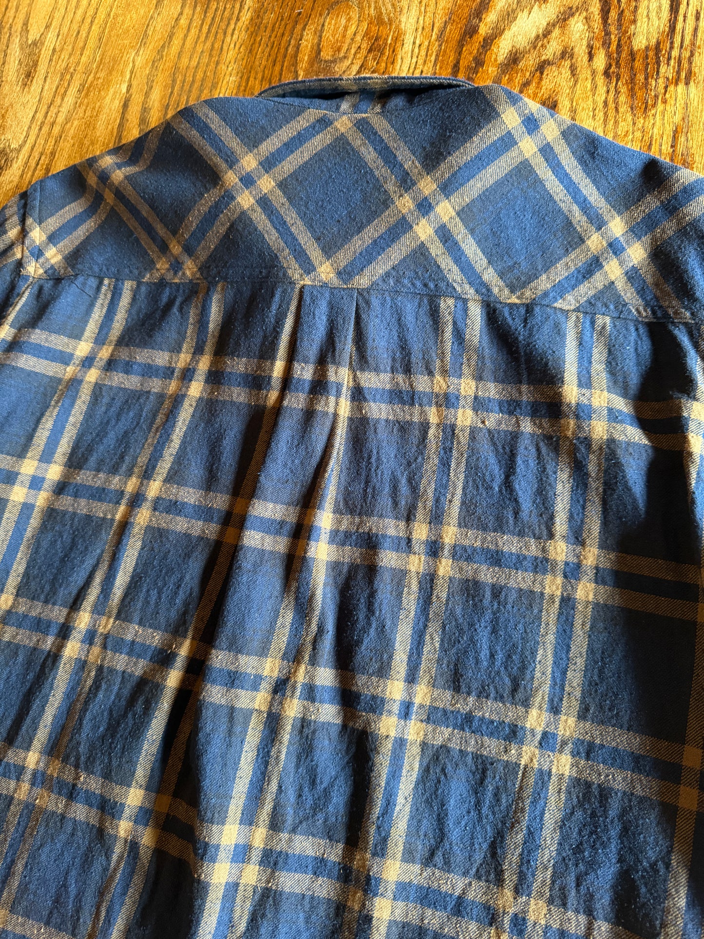 ホリゾンタルカラー コンフォートシャツ / ブーレットノイル タータンチェック