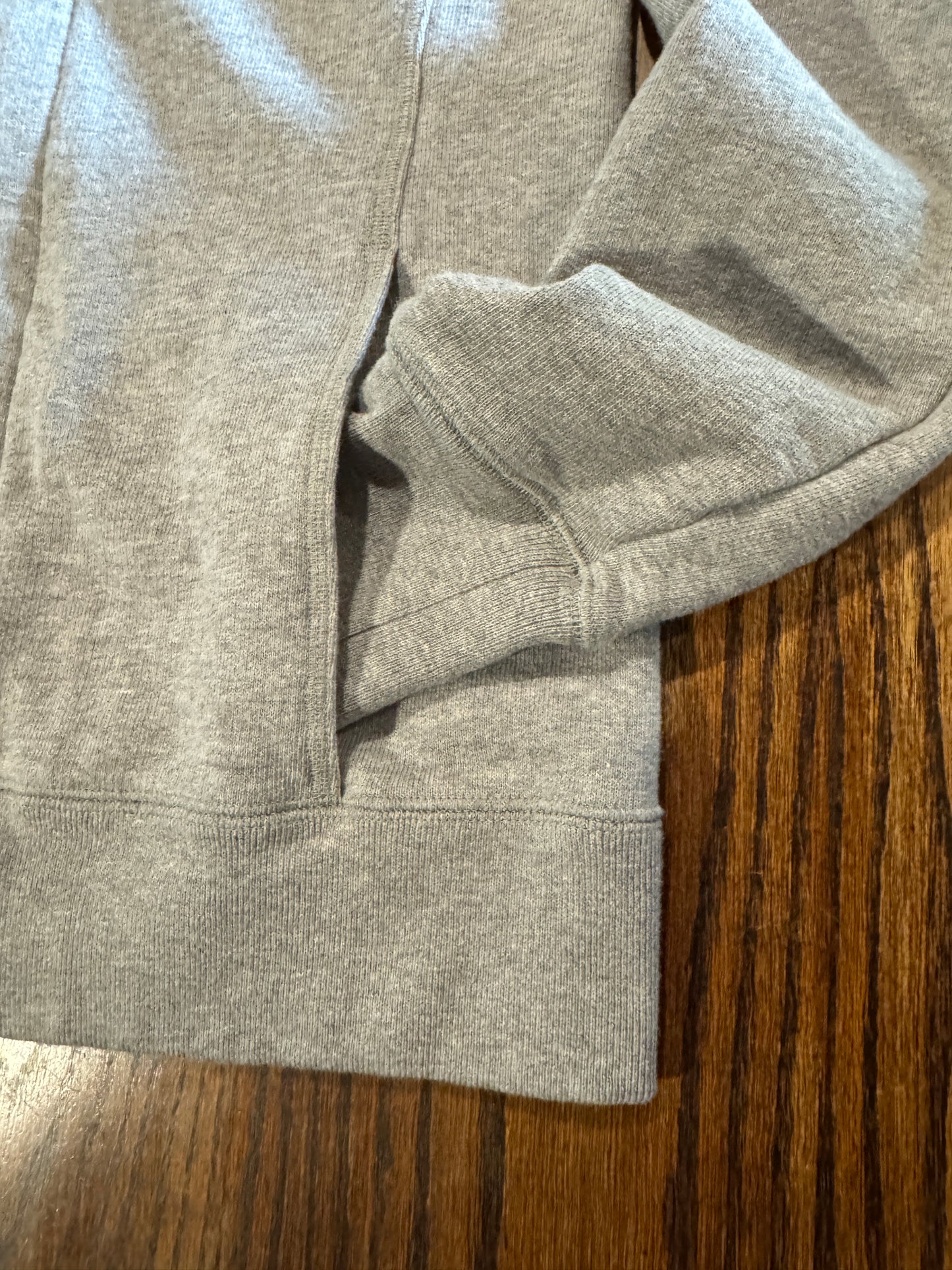 ラウンドカラー カーディガン / ヴィンテージ裏毛