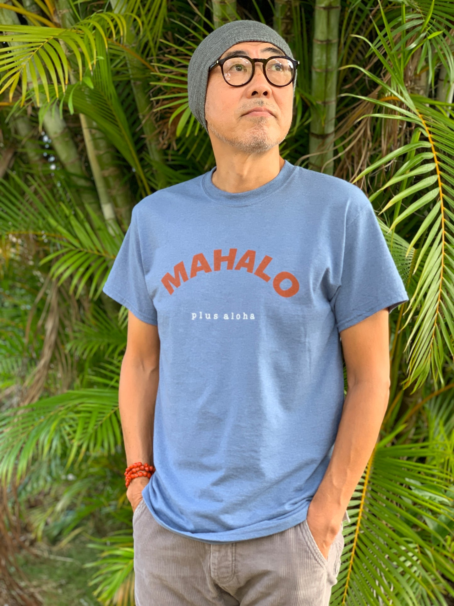 マハロプリントTシャツ/#04