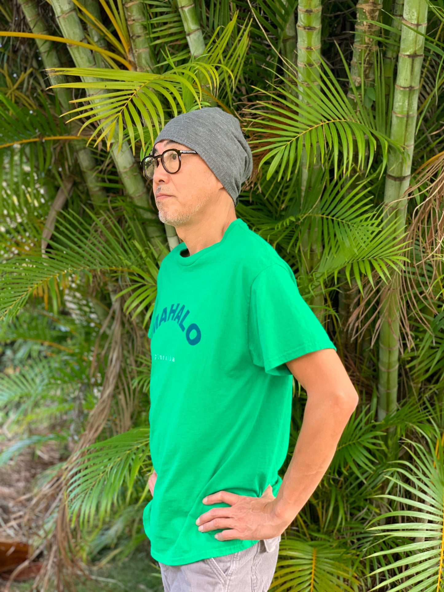 マハロプリントTシャツ/#04