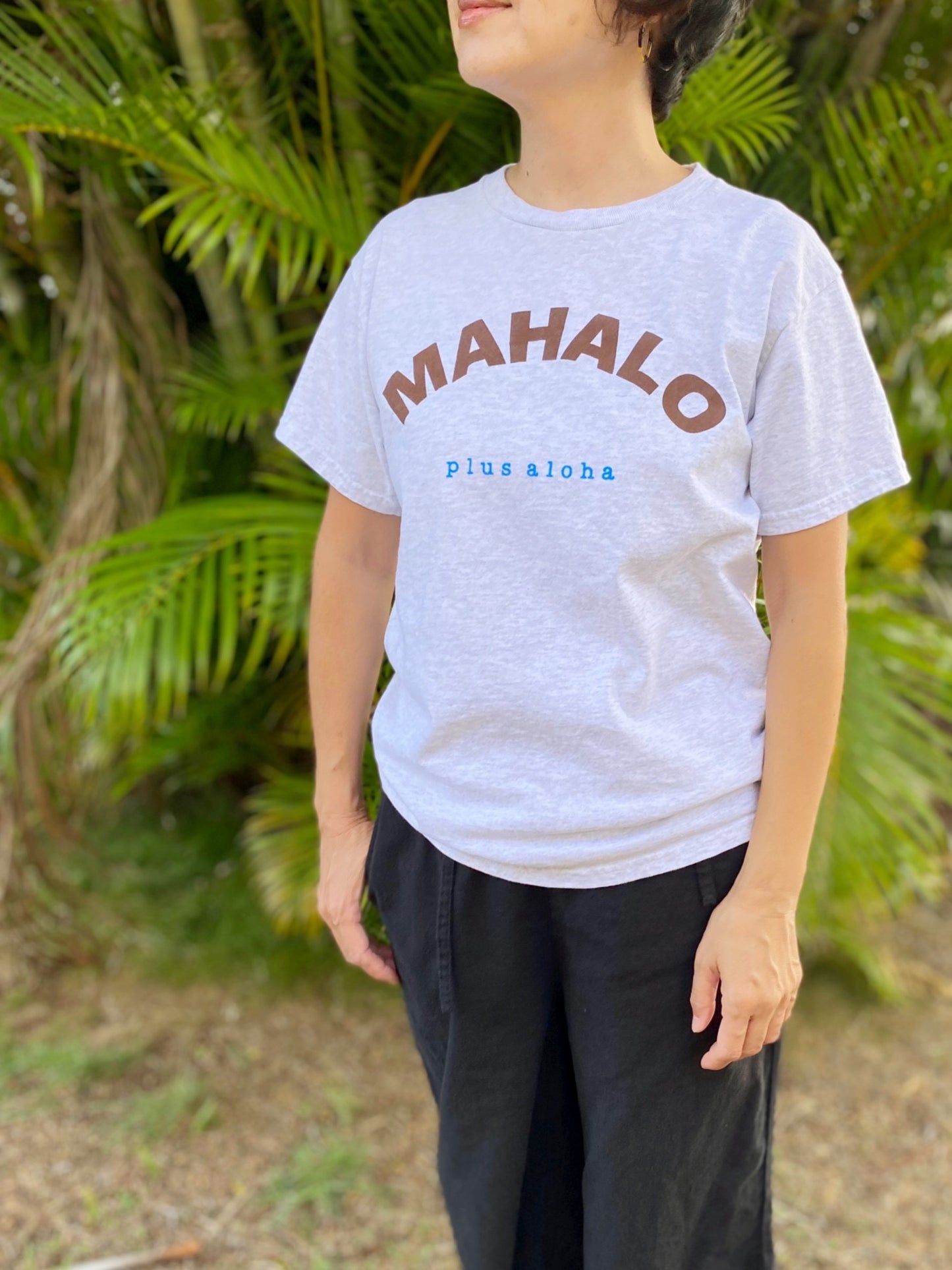 マハロプリントTシャツ/#04