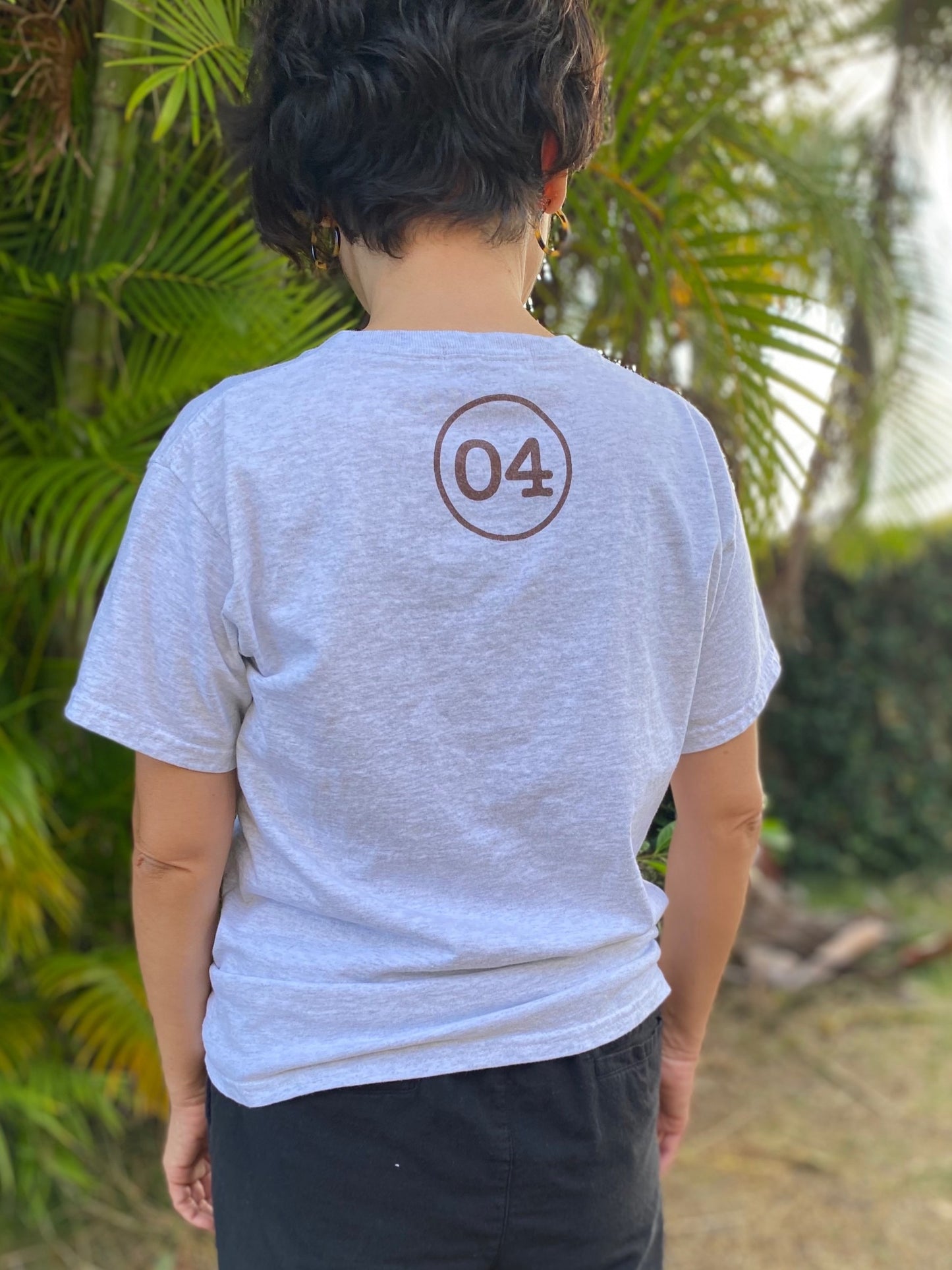 マハロプリントTシャツ/#04