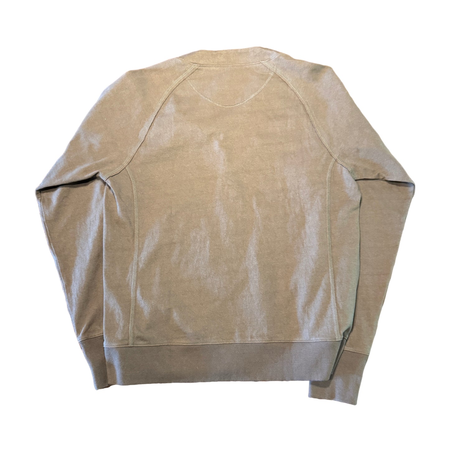 ノーカラーカーディガン/コットンジャージー