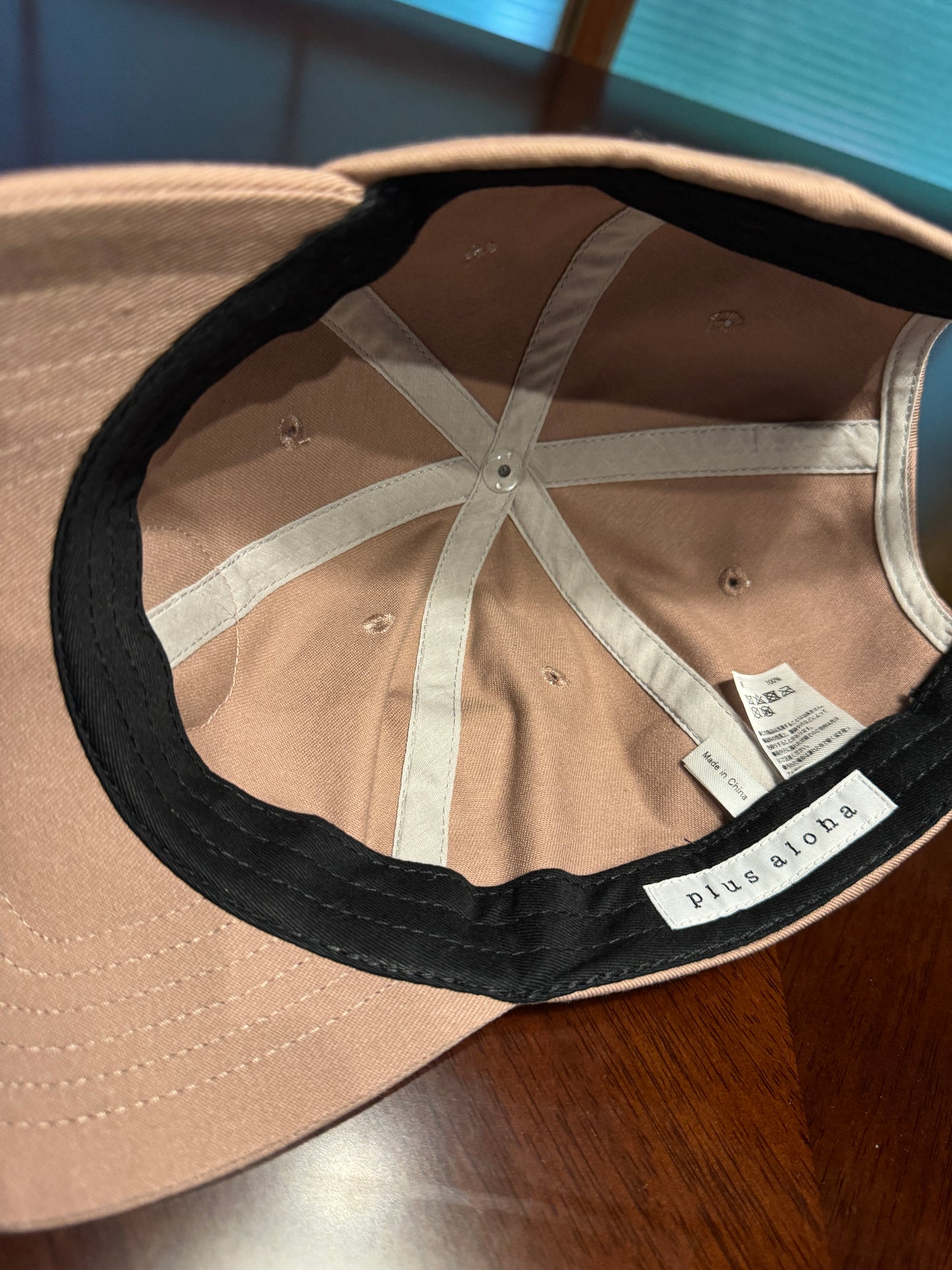 ベースボールキャップ/フェルトPワッペン