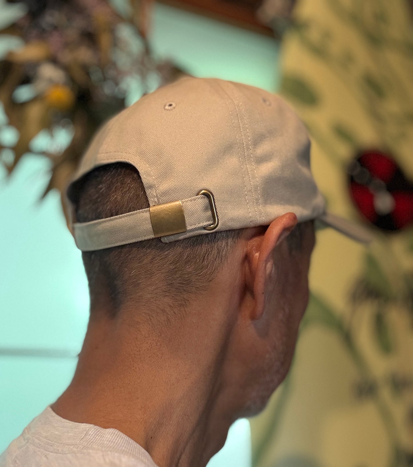 ベースボールキャップ/フェルトPワッペン