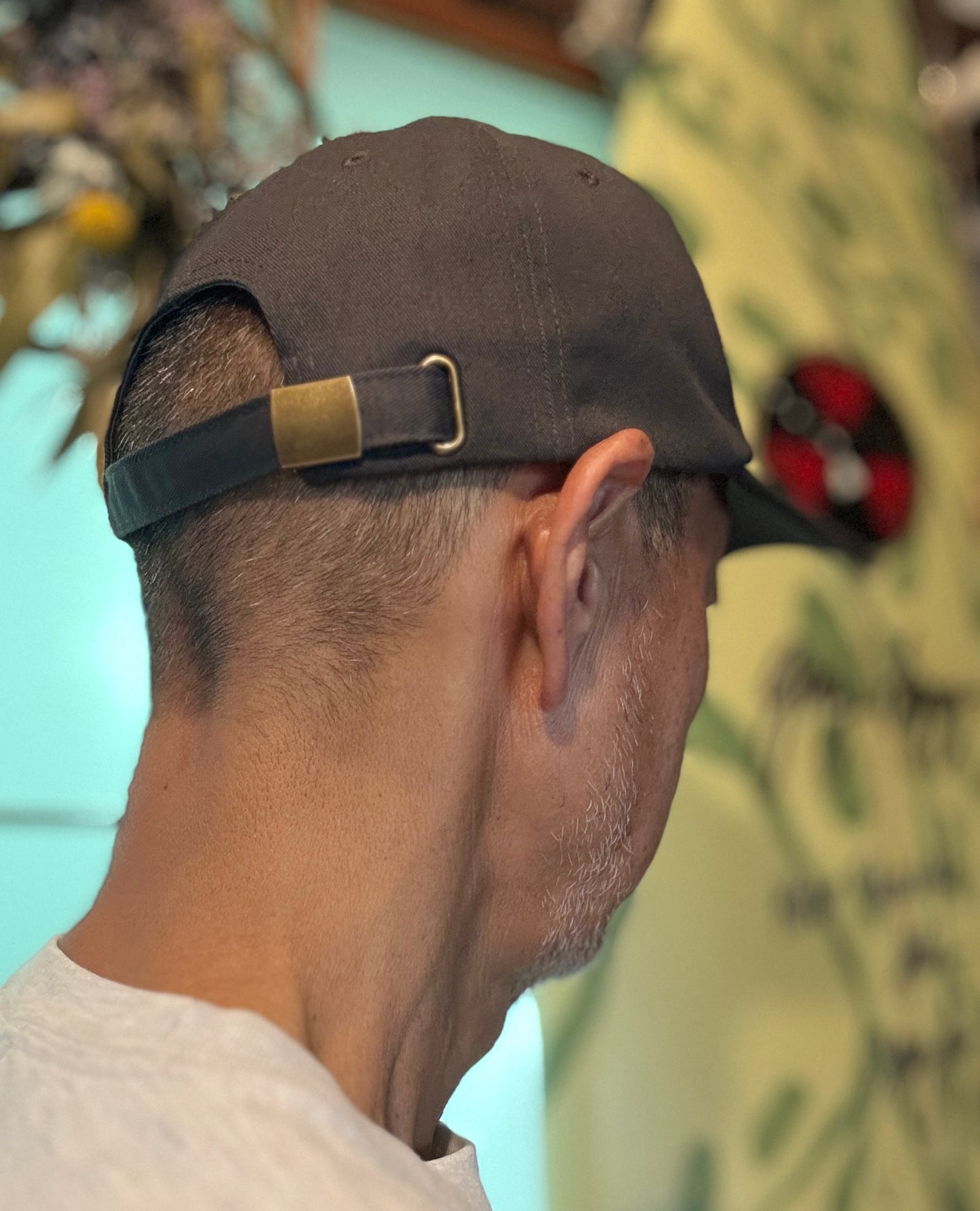 ベースボールキャップ/フェルトPワッペン