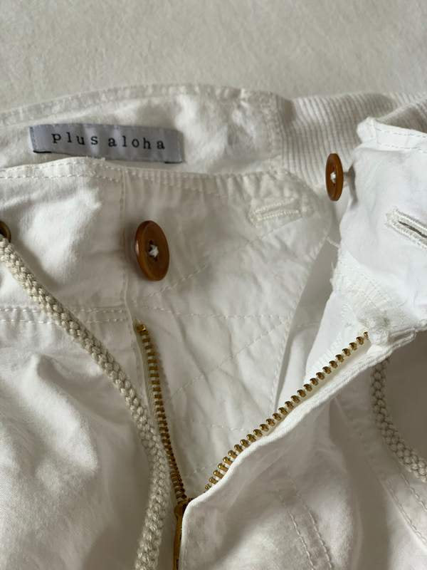 天日干しコットン＆リネン / ショートリブパンツ