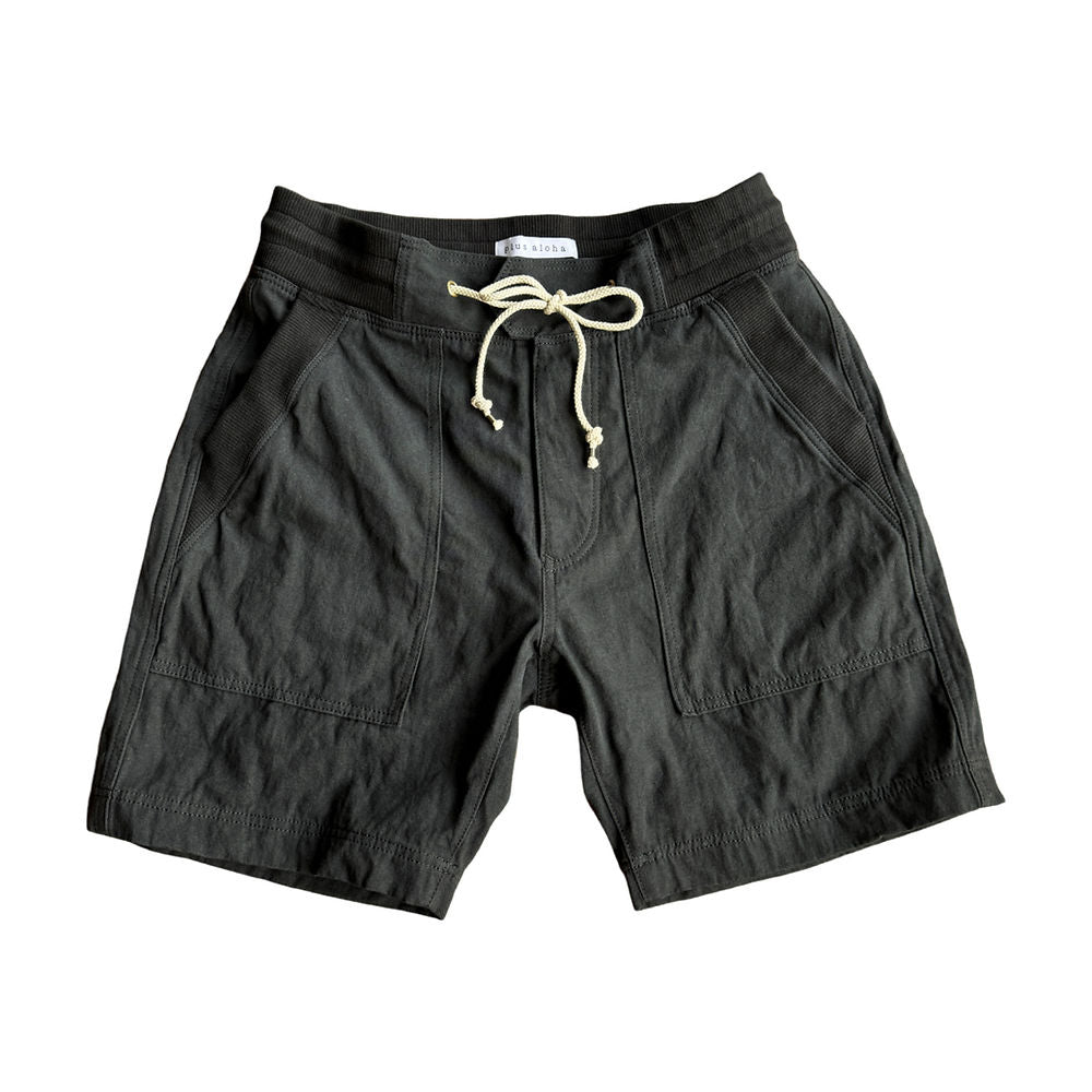 ユーティリティ ショートパンツ/綿麻オックスフォード