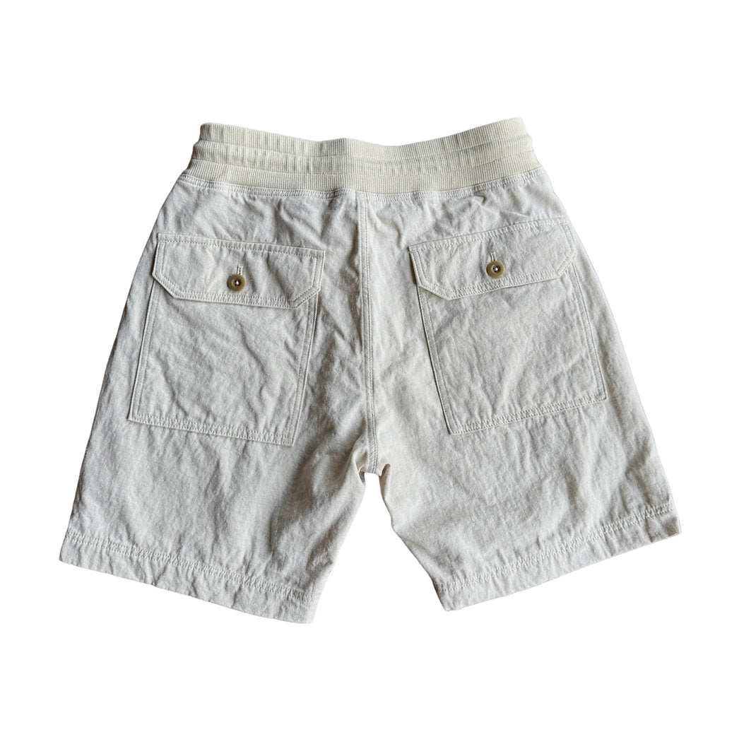 ユーティリティ ショートパンツ/綿麻オックスフォード
