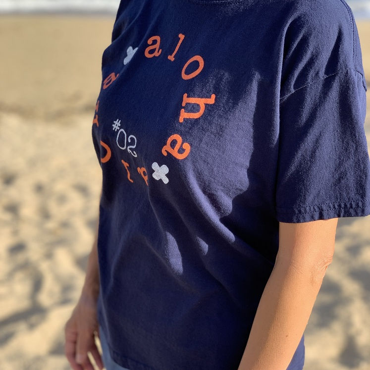 プリントロゴTシャツ/＃02