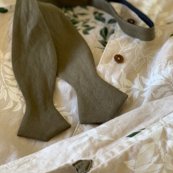 リネン＆コットン　ボウタイ