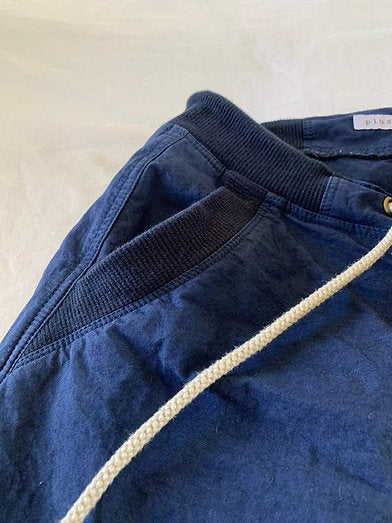 天日干しコットン＆リネン / ショートリブパンツ