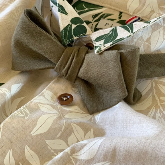 リネン＆コットン　ボウタイ