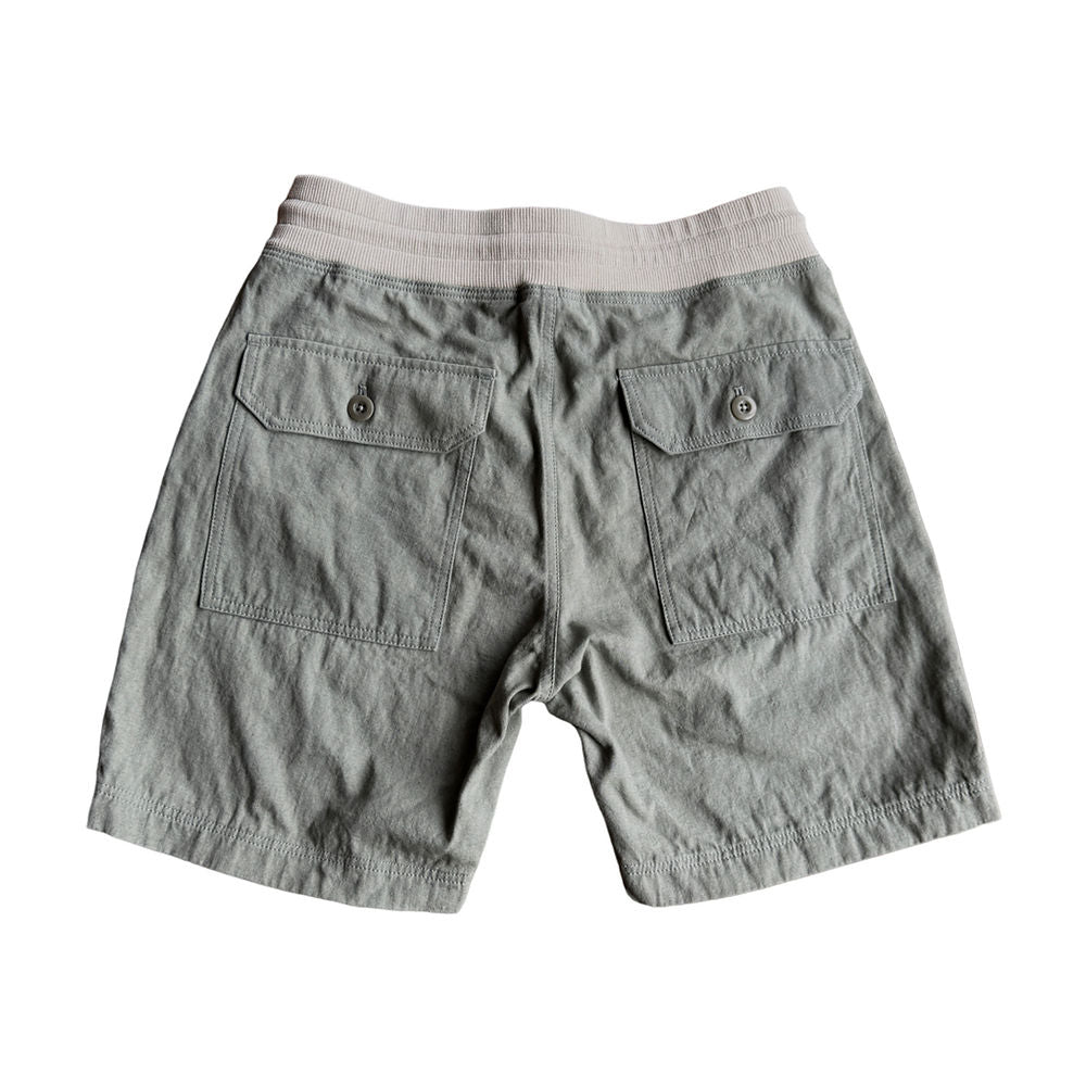 ユーティリティ ショートパンツ/綿麻オックスフォード