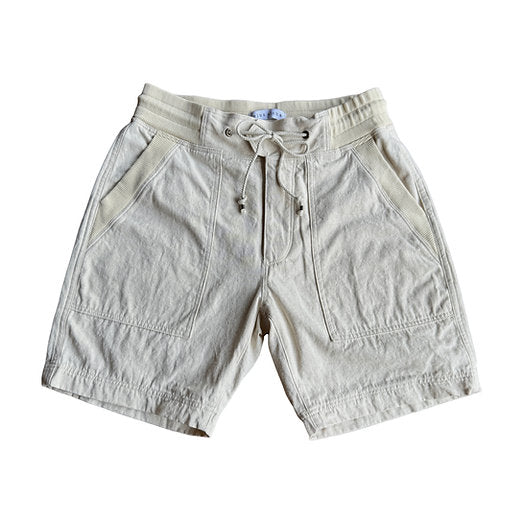 ユーティリティ ショートパンツ/綿麻オックスフォード