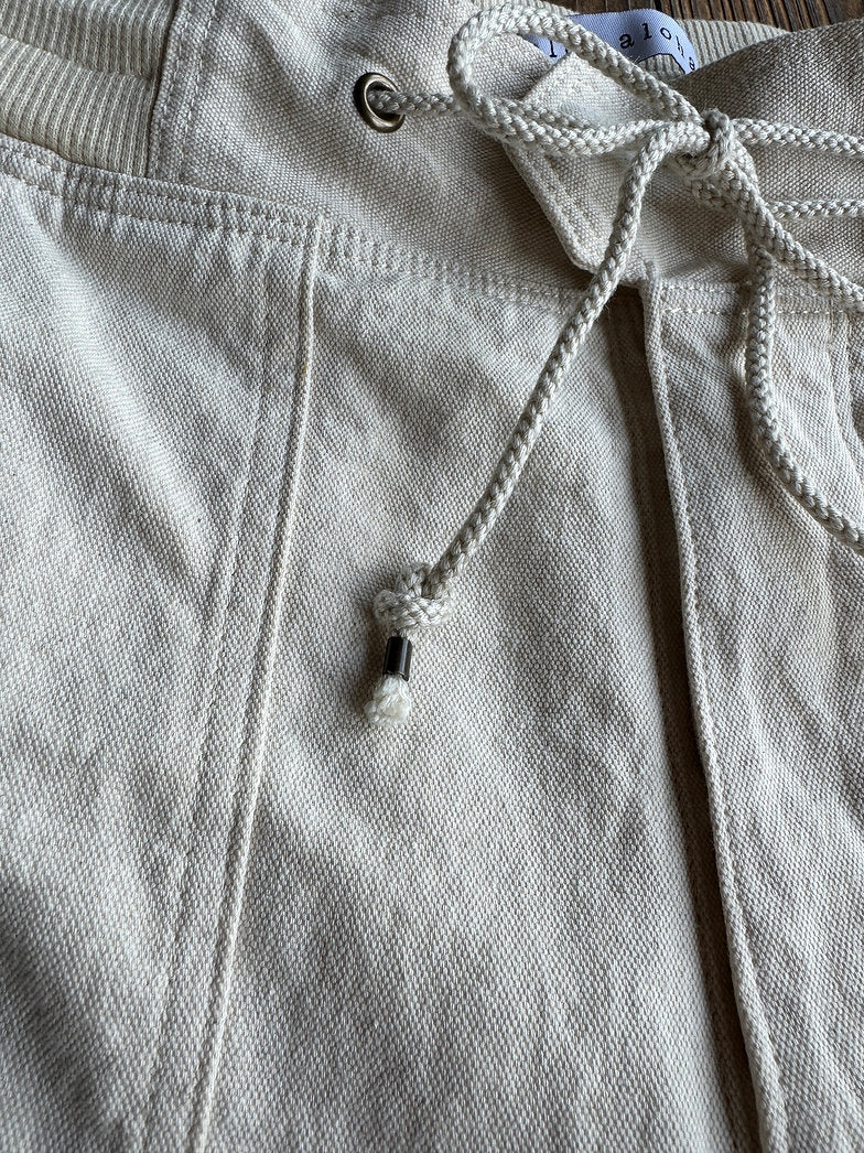 ユーティリティ ショートパンツ/綿麻オックスフォード