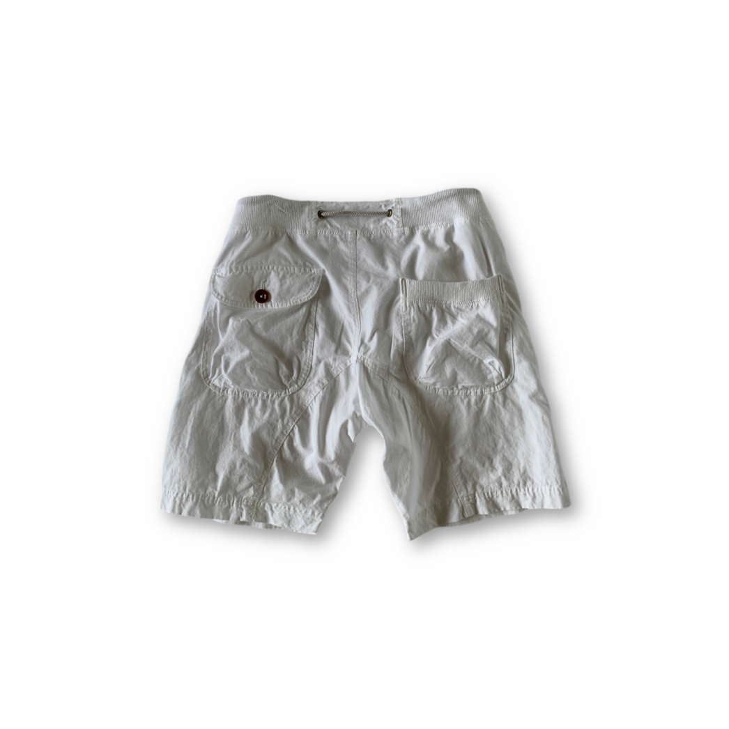 天日干しコットン＆リネン / ショートリブパンツ