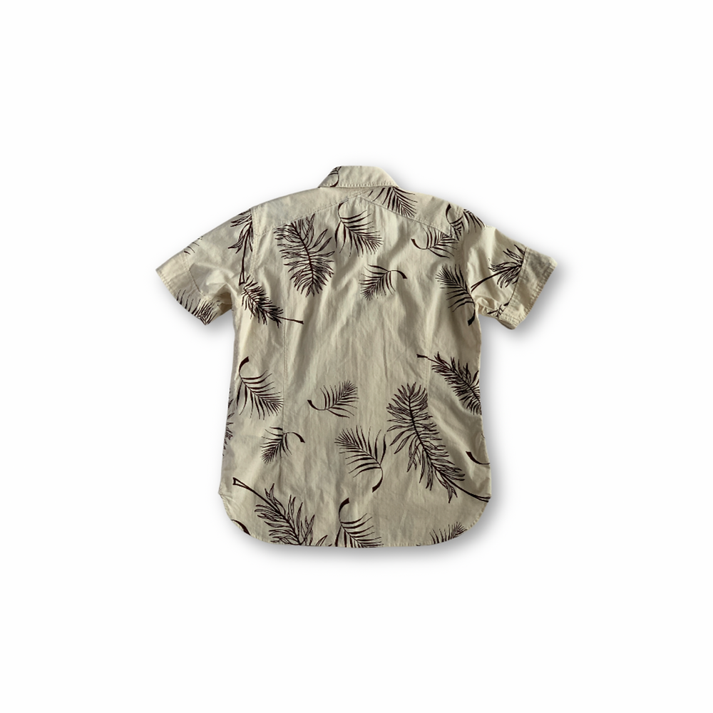 スマイルポケットシャツ／パームリーフプリント